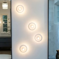 Bocci 14s Surface Light in Bathroom
