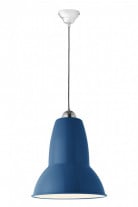 Anglepoise Original 1227 Giant Pendant Light Marine Blue Gloss Finish