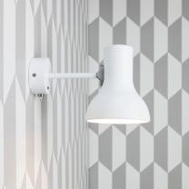 Anglepoise Type 75 Mini Wall Light Alpine White on Wall
