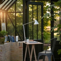 White Louis Poulsen NJP LED Table Lamp