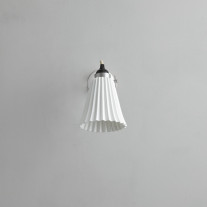 Original BTC Hector Pleat Wall Light Medium Off