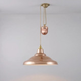 Original BTC School Pendant Rise & Fall Copper