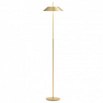 Vibia Mayfair LED Floor Lamp Steel 5515 Gold