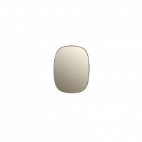 Muuto Framed Mirror Small Taupe/Taupe Glass