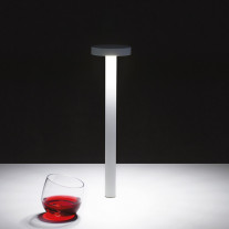 Davide Groppi TeTaTeT LED Table Lamp Matt White