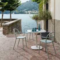 Sage Green Kartell Generic C Chairs