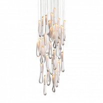 Bocci 87 Series Chandelier 36 Lights Round Ceiling Canopy