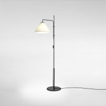 Marset Funiculi Fabric Floor Lamp White