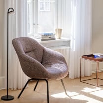 HAY Marselis LED Floor Lamp Soft Black 