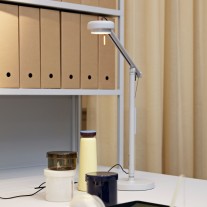 HAY Fifty-Fifty LED Table Lamp Ash Grey