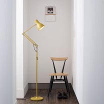 Anglepoise Type 75 Margaret Howell Floor Lamp Yellow Ochre in Hallway