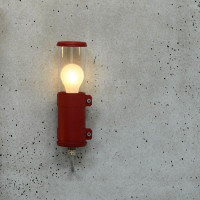 Sammode Studio Bendz Wall Light Marsala on Wall