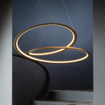 Nemo Lighting Kepler Pendant Gold Painted