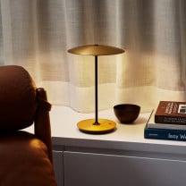Marset Ginger 20 M LED Portable Table Lamp Lifestyle Sideboard