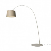 Foscarini Twiggy Wood LED Floor Lamp Greige/Maple