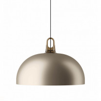 Lodes JIM Dome Pendant Honey Hook/Matte Champagne Diffuser