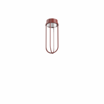 Flos In Vitro LED Ceiling Light Terracotta