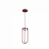 Flos In Vitro LED Outdoor Pendant Terracotta