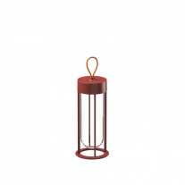 Flos In Vitro LED Outdoor Unplugged Light Terracotta