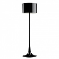 Flos Spun Floor Lamp Black On