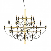 Flos 2097/30 Chandelier Brass Transparent Lamps