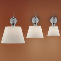 Artemide Tolomeo Diffusore Wall Light Parchment All Sizes
