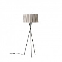 Santa & Cole Tripode G5 Floor Lamp Bretona Ribbon