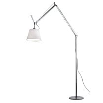 Artemide Tolomeo Mega Floor Lamp 32 Aluminium Parchment