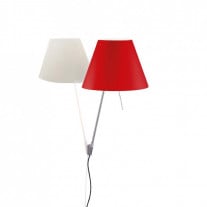 Costanza Fixed Wall Light in Red