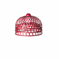 Moooi Emperor Suspension Light Medium Red