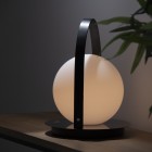 Pablo Bola Lantern LED Portable Table Lamp Black Black