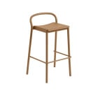 Muuto Linear Steel Bar Stool Large Burnt Orange