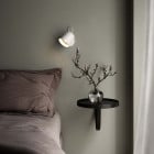 Design For The People Angle GU10 Wall Light in White Next to Bed