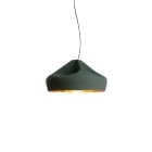 Marset Pleat Box 47 Pendant Green Gold