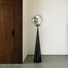 Silver Tom Dixon Melt Fat Cone LED Floor Lamp