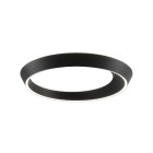Matte Champagne Lodes Tidal LED Ceiling Light 60 Black