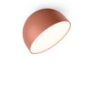 Vibia Plusminus Solo LED Ceiling  Wall Light Medium Terra Red
