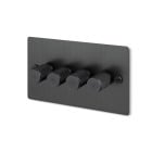 Buster + Punch 4G Dimmer Switch Cross Smoked Bronze
