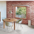 HAY Compass Floor Lamp Beside Table