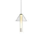 Marset Fragile 16 LED Pendant White - Cone