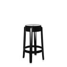 Kartell Charles Ghost Stool - Medium, Black