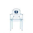 Kartell Kids Lou Lou Ghost Chair Blue It's a boy