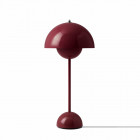 &Tradition Flowerpot VP3 Table Lamp - Dark Plum