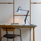 Anglepoise Original 1227 Desk Lamp Opal Blue/ Black on Desk