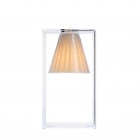 Kartell Light Air Table Lamp Crystal Beige