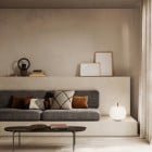 KDLN Kushi Table Lamp in Living Room
