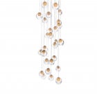 Bocci 28 Series Chandelier 28 Lights Square Ceiling Canopy