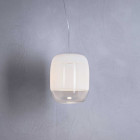 Prandina Gong Pendant Light in Glossy White