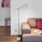 Northern Birdy Floor Lamp White in Living Room