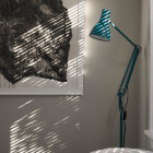Anglepoise Type 75 Margaret Howell Floor Lamp Saxon Blue in Living Room